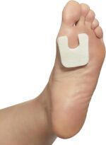 1/4 Inch Pure Moleskin Callus Pedi-Pads (White) (10 Pack) (Made in The USA)