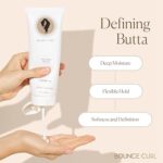 Bounce Curl Defining Butta with Murumuru Butter & Baobab Oil, Moisturizing Butter Cream for Wash & Go's or Twist-Outs, Extra Moisture, 8 fl oz - Image 2